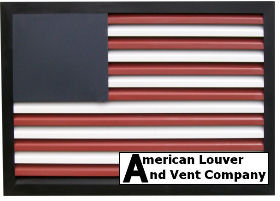 Our Exclusive American Flag Gable Vent
